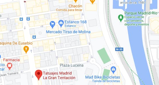 plano situación estudio tatuajes